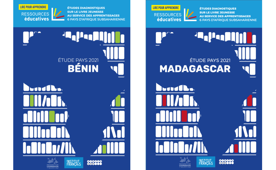 Couvertures des études Bénin et Madagascar